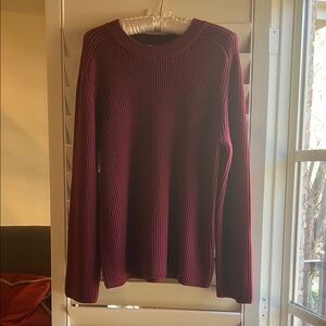 MICHAEL Michael Ribbed Merino Wool Sweater